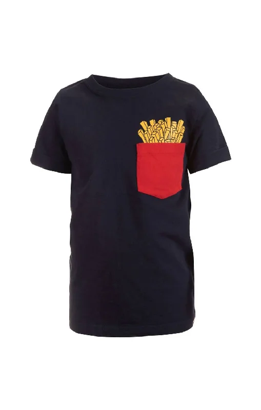 Men's Shirts with Embellished CollarsKids Boys Day Trip Tee In Black