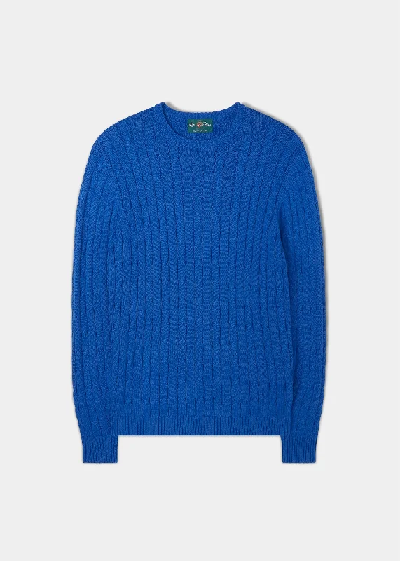 Breathable Men's Athletic ShortsHonley Cotton Cashmere Cable Knit Jumper In Regatta Breathable Men's Athletic ShortsHonley Cotton Cashmere Cable Knit Jumper In Regatta