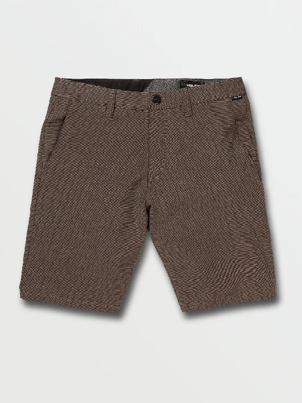 Men's Pants with Cargo PocketsFrickin Surf N' Turf Slub Hybrid Shorts - Black