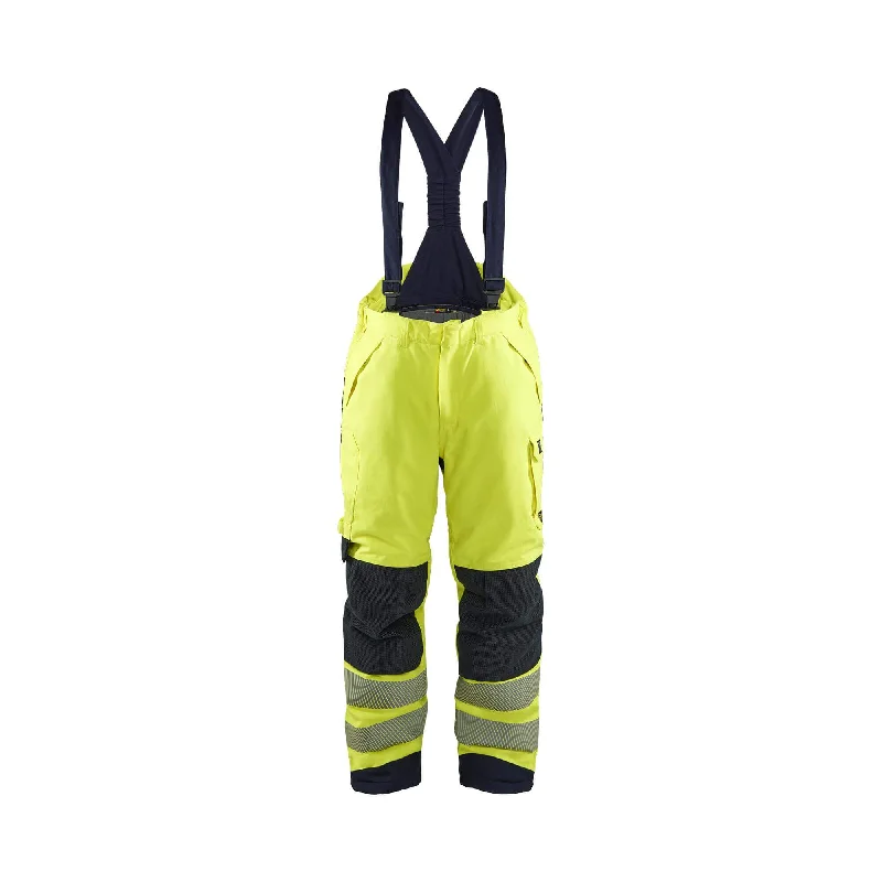 Men's Pants with Flat-Front DesignsBlaklader 1817 Hi-Vis Flame Retardant Winter Bib Overall Multinorm Metal Free (18171534) Men's Pants with Flat-Front DesignsBlaklader 1817 Hi-Vis Flame Retardant Winter Bib Overall Multinorm Metal Free (18171534)
