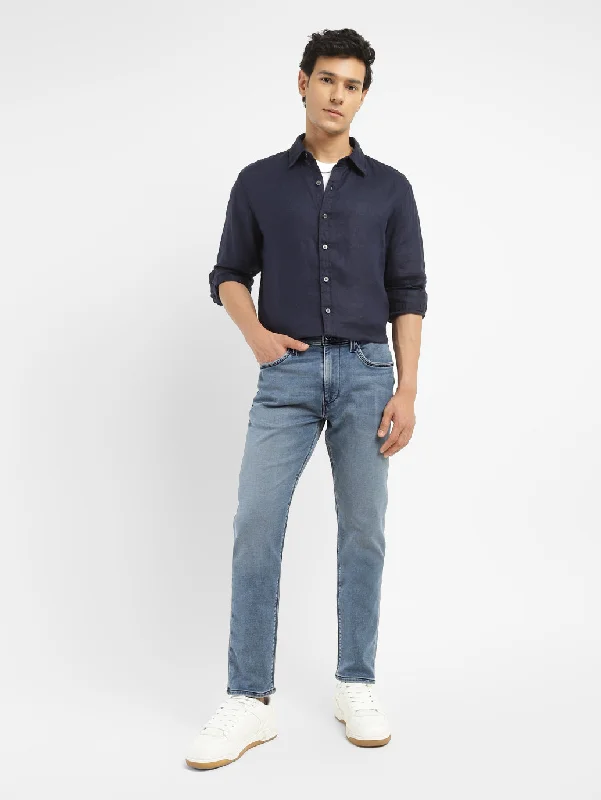 Men's Straight-Leg Jeans in Dark WashMen's 512 Blue Slim Tapered Fit Jeans