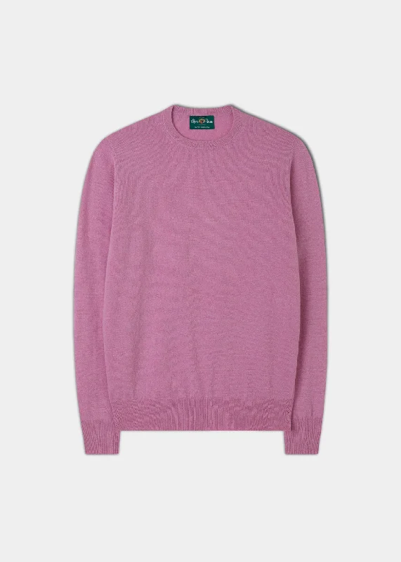 Men's Pants with Stain-Resistant TreatmentMen's Geelong Lambswool Crew Neck Jumper In Pink Haze - Regular Fit Men's Pants with Stain-Resistant TreatmentMen's Geelong Lambswool Crew Neck Jumper In Pink Haze - Regular Fit