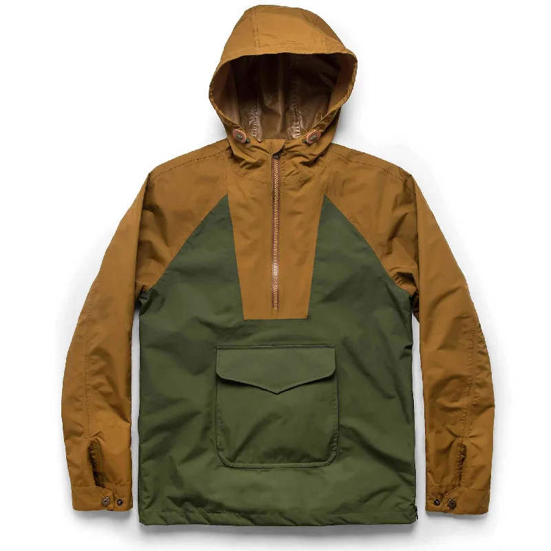 Men's Coats with ZippersThe Powder Jacket in British Khaki & Olive