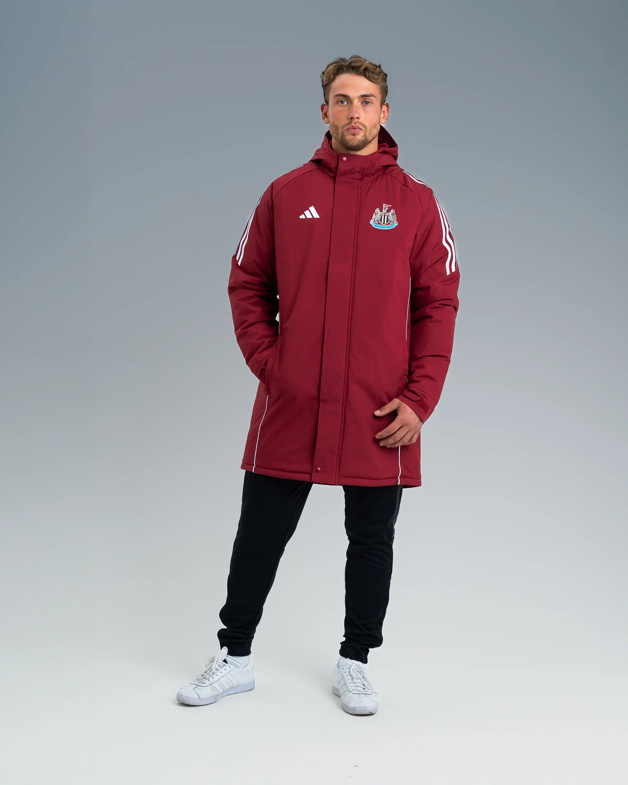 Men's Coats for Cold WeatherNewcastle United adidas 24/25 Players' Stadium Parka