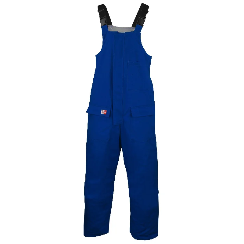 Men's Sports Pants for Active LifestylesBig Bill FR M900US7-BLR Royal Blue Insulated Bib Overall Men's Sports Pants for Active LifestylesBig Bill FR M900US7-BLR Royal Blue Insulated Bib Overall