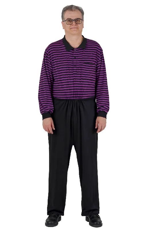 Men's Unique and Designer Bottom Wear for a Statement LookAnti-Strip Jumpsuit - James | Mauve Men's Unique and Designer Bottom Wear for a Statement LookAnti-Strip Jumpsuit - James | Mauve