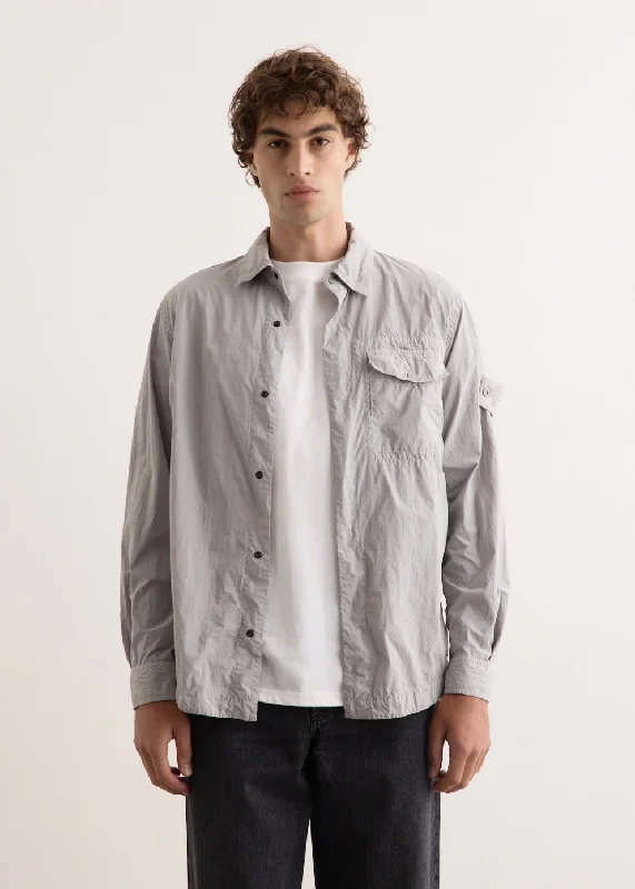 Men's Coats for RunningGhost Overdyed Nylon Tela Overshirt