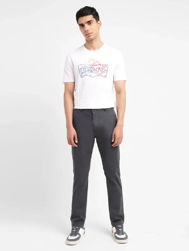 Men's Jeans with Functional PocketsMen's 512 Grey Slim Tapered Fit chinos