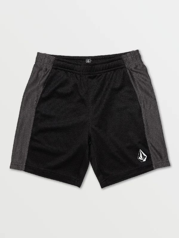 Men's Tapered Pants for a Slimming EffectLittle Boys Cawloon Mesh Elastic Waist Short - Black Men's Tapered Pants for a Slimming EffectLittle Boys Cawloon Mesh Elastic Waist Short - Black