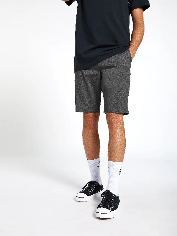 Men's Drawstring Pants for AdjustabilityFrickin Modern Stretch Shorts - Charcoal Heather Men's Drawstring Pants for AdjustabilityFrickin Modern Stretch Shorts - Charcoal Heather