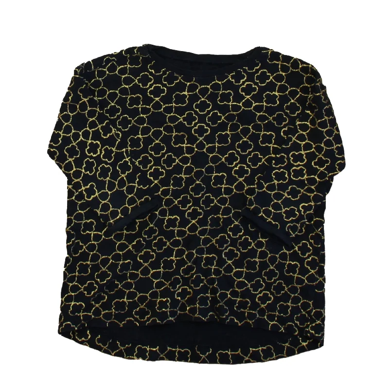 Men's Shirts for Outdoor ActivitiesCrewcuts Girls Navy | Gold Long Sleeve T-Shirt