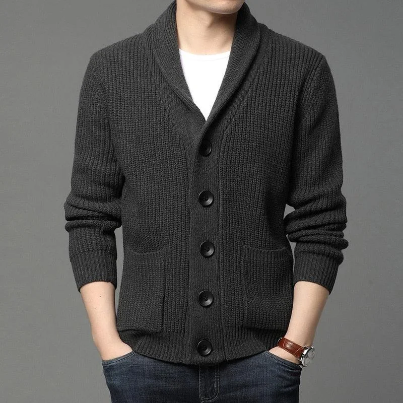 Men's Sweaters with SequinsFeel The Warmth Men's Cardigan