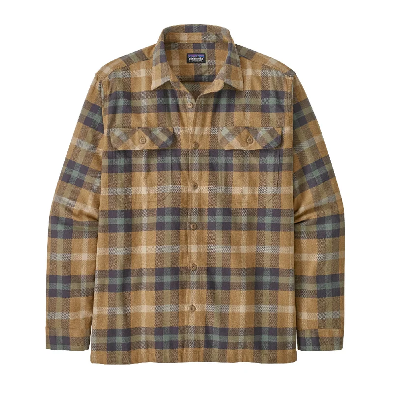 Versatile Men's Short-Sleeve ShirtsMen's Long-Sleeved Organic Cotton Midweight Fjord Flannel Shirt Versatile Men's Short-Sleeve ShirtsMen's Long-Sleeved Organic Cotton Midweight Fjord Flannel Shirt