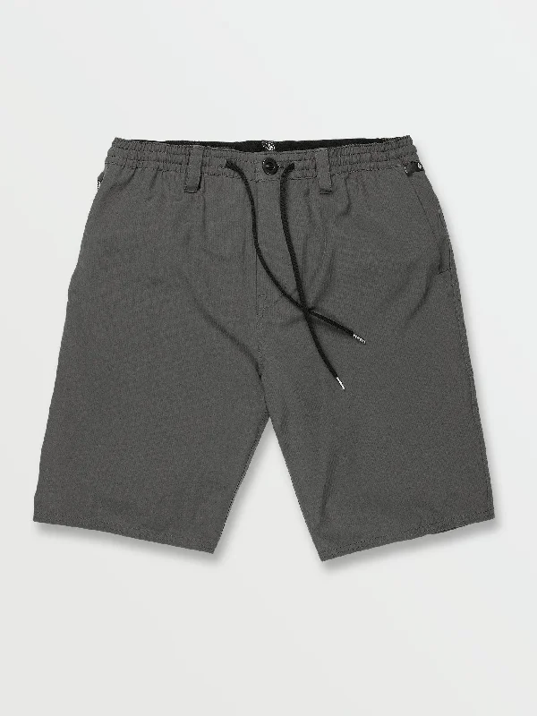 Men's Pants with Zippered PocketsSkate Vitals Axel Elastic Waist Hybrid Shorts - Storm Cloud Men's Pants with Zippered PocketsSkate Vitals Axel Elastic Waist Hybrid Shorts - Storm Cloud