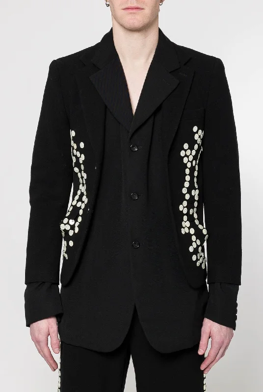 Comme des Garçons Homme Plus Button Layered Blazer