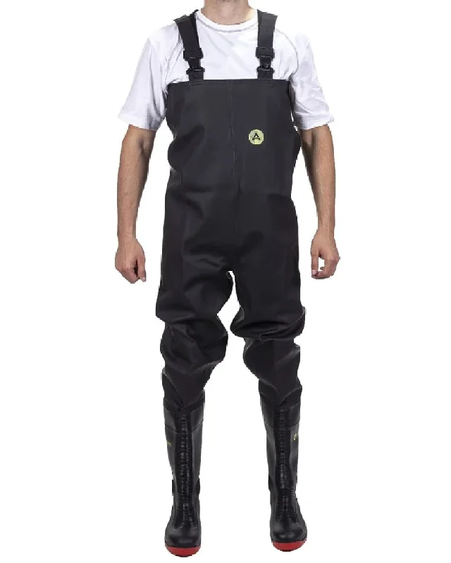 Men's Pants with Shallow PocketsAmblers Safety Danube S5 SRA Chest Safety Waders