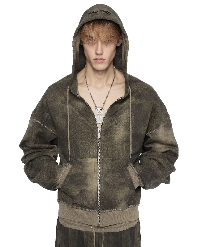 Modern Men's Tech HoodiesGlitch Camo Hoodie