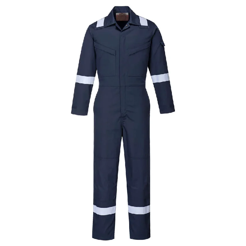 Men's Pants with Water-Resistant FabricPortwest FR51 Bizflame Plus Ladies Flame Retardant Coveralls 350g Men's Pants with Water-Resistant FabricPortwest FR51 Bizflame Plus Ladies Flame Retardant Coveralls 350g