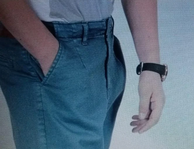 Men's Jeans Made in USAChino short (Teal Blue)