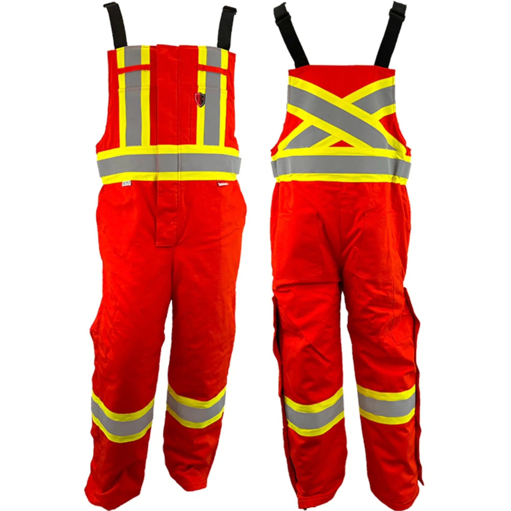 Men's Tailored Pants for a Sharp AppearanceAtlas Orange Men's Guardian® FR/AR Insulated Bibs 21924OR Men's Tailored Pants for a Sharp AppearanceAtlas Orange Men's Guardian® FR/AR Insulated Bibs 21924OR