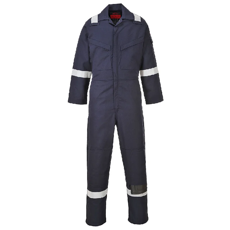 Men's Pants with Welt PocketsPortwest AF53 Araflame Gold Flame Retardant Coveralls