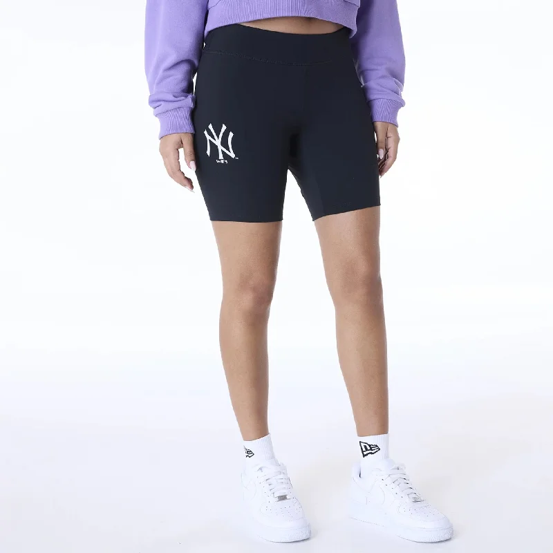 Men's Pants with Turn-Up CuffsNew York Yankees Womens MLB League Essential Black Cycling Shorts Men's Pants with Turn-Up CuffsNew York Yankees Womens MLB League Essential Black Cycling Shorts