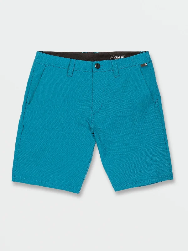 Men's Zippered Pants for SecuritySlub Frickin Cross Shred Shorts - Ocean Teal