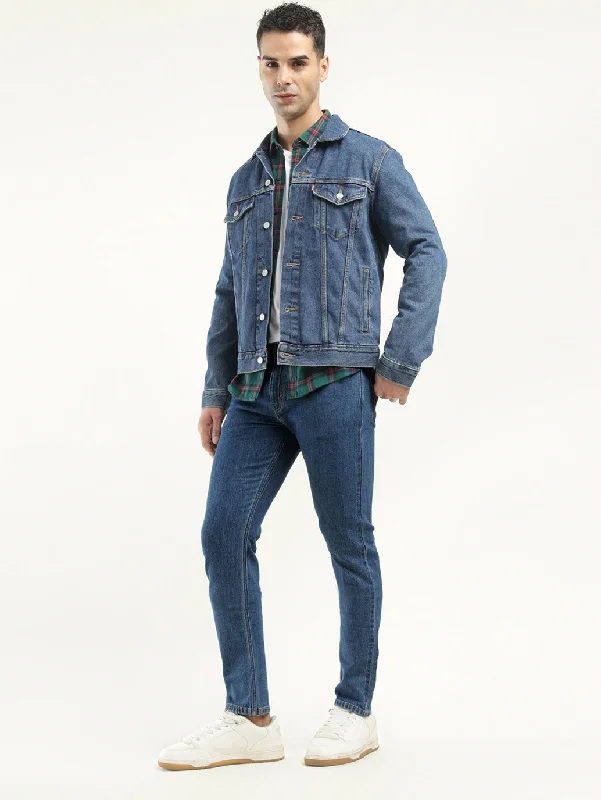 Unique Men's Jeans DesignsMen's 512 Slim Tapered Fit Indigo Jeans
