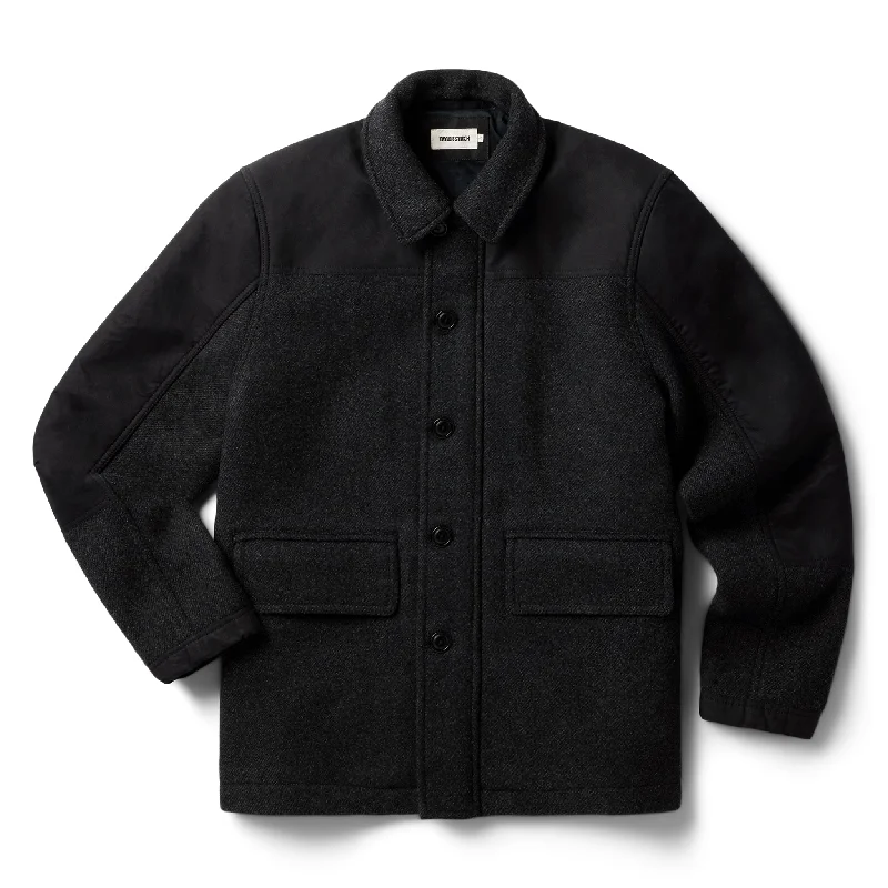 Designer Men's OvercoatsThe Bunker Jacket in Coal