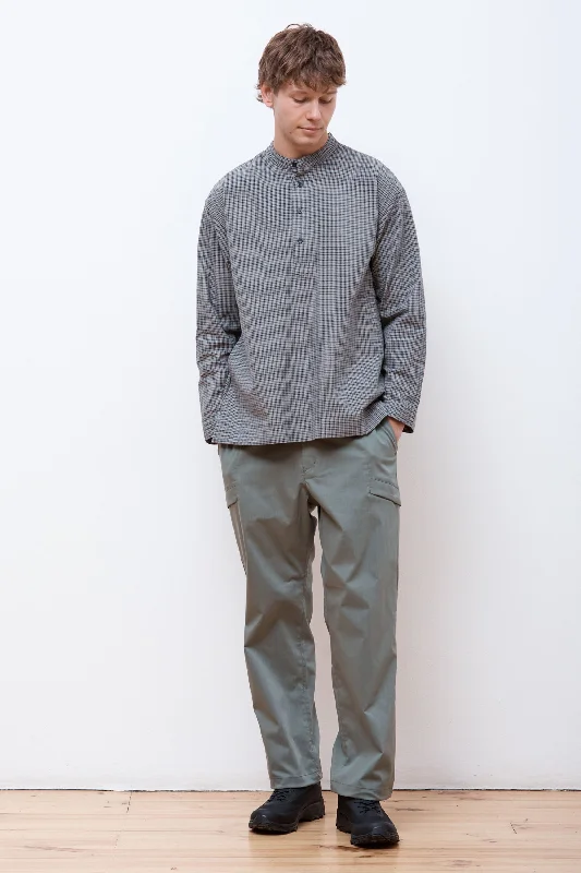 Men's Coats for WorkNiigata Made Check Pullover Grey