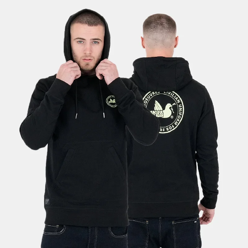 Cool Men's Graphic HoodiesC.U.P Hoodie Black