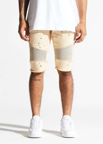 Cool Men's JeansWade Shorts (Khaki Paint)