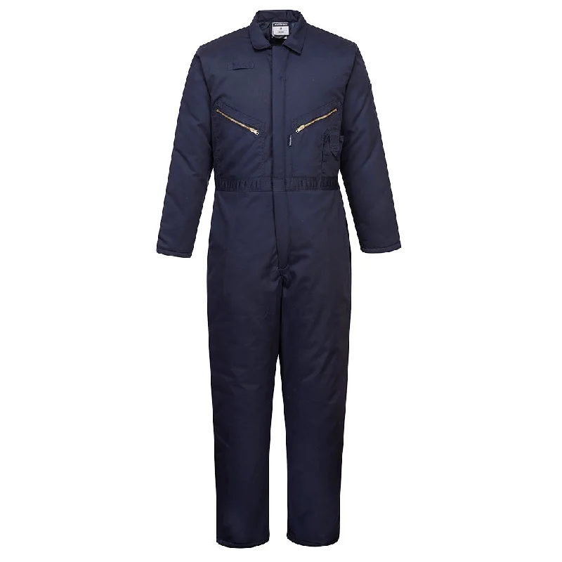 Men's Pants with Adjustable WaistbandsPortwest S816 Orkney Lined Coveralls