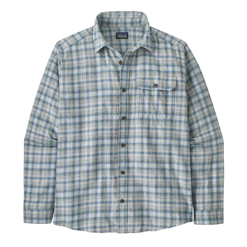 Men's Denim Shirts for a Rugged LookMen's Long-Sleeved Cotton in Conversion Lightweight Fjord Flannel Shirt Men's Denim Shirts for a Rugged LookMen's Long-Sleeved Cotton in Conversion Lightweight Fjord Flannel Shirt