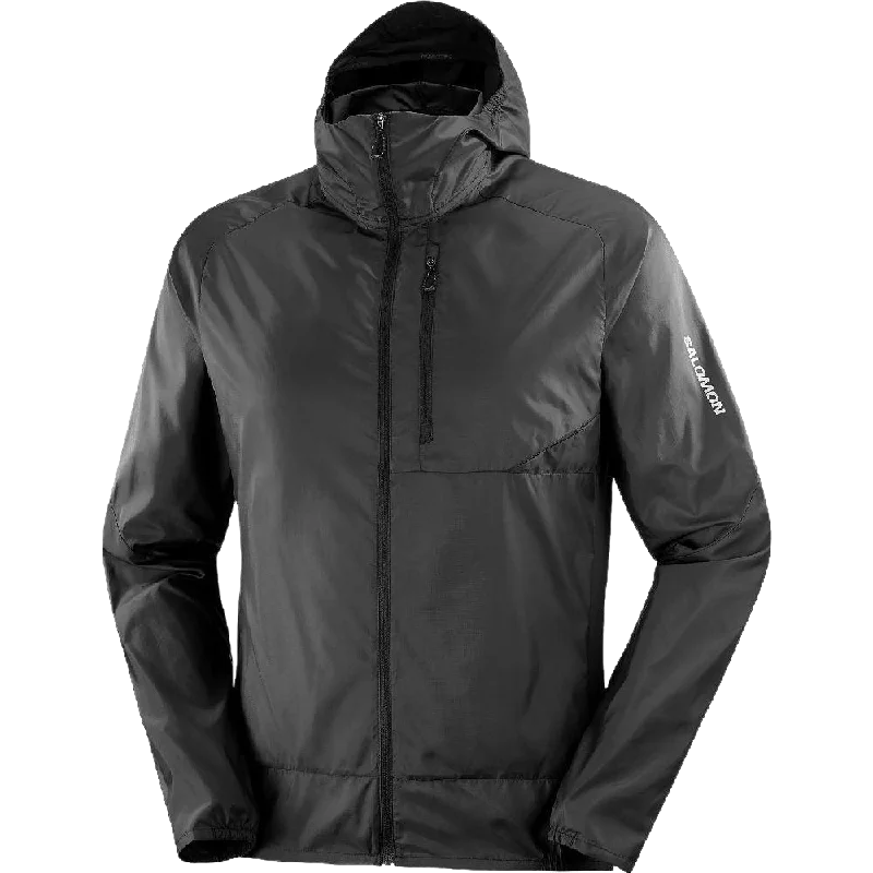Men's Coats with Removable LiningsSalomon Men's Bonatti Cross FZ Hoodie
