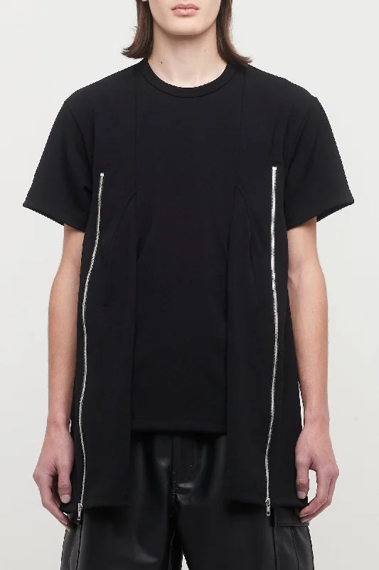 Men's High-Waisted Pants for a Retro StyleComme Des Garçons Homme Plus Multi Sleeve T Men's High-Waisted Pants for a Retro StyleComme Des Garçons Homme Plus Multi Sleeve T