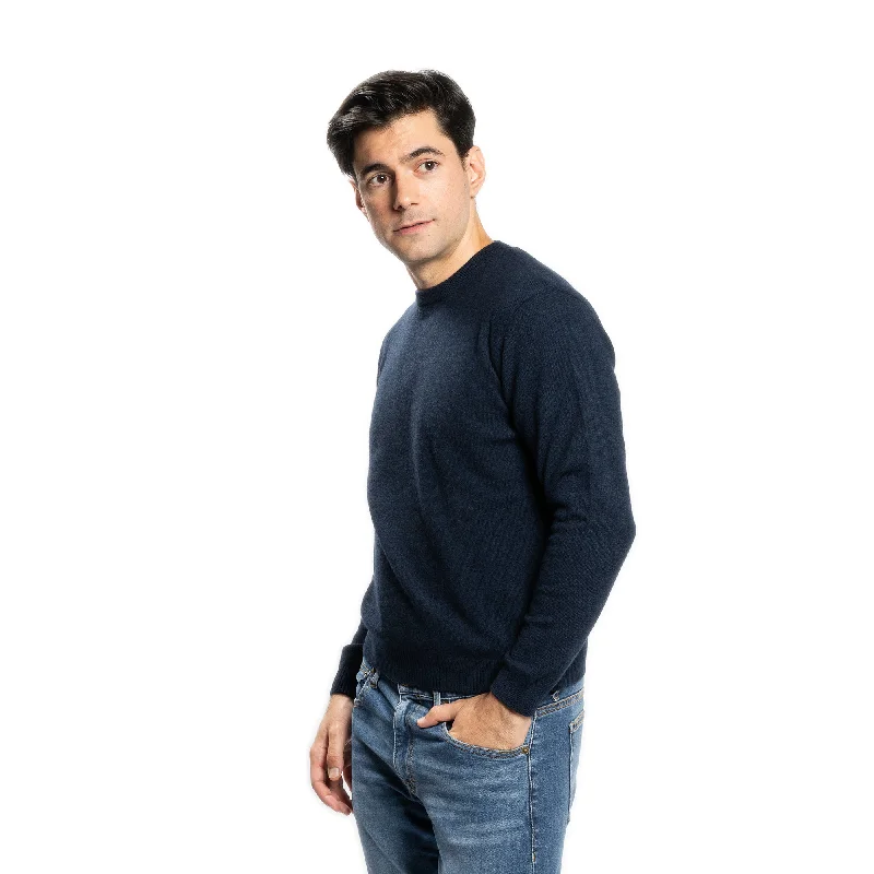 Men's Sweaters with Hoods and DrawstringsLoro Piana Cashmere Sweaters - Navy