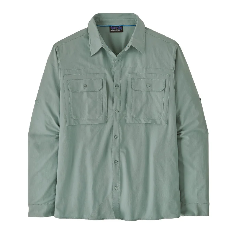 Men's Denim Shirts for a Rugged LookMen's Long-Sleeved Self-Guided Sun Shirt