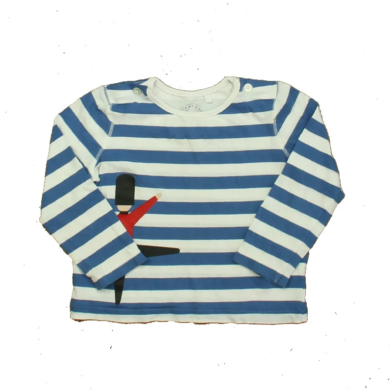 Men's Shirts with Hook-and-Loop ClosuresBurberry Boys Blue | White | Red Soldier Long Sleeve T-Shirt Men's Shirts with Hook-and-Loop ClosuresBurberry Boys Blue | White | Red Soldier Long Sleeve T-Shirt