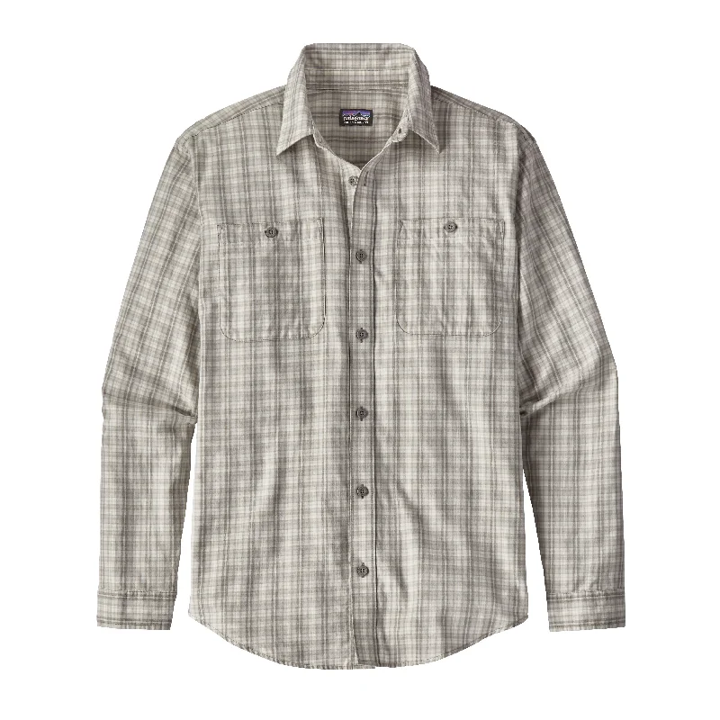 Men's Denim Shirts for a Rugged LookM's Long-Sleeved Pima Cotton Shirt
