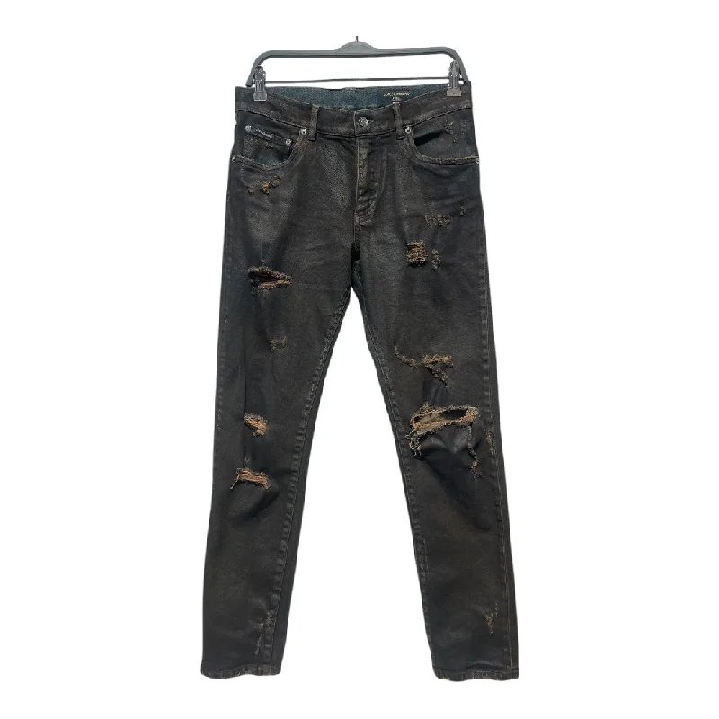 Men's Jeans for a Night OutDOLCE&GABBANA/Skinny Pants/46/Denim/BLK/
