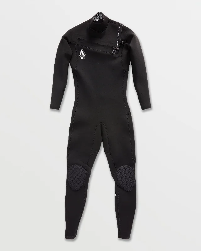 Men's Low-Waisted Pants for a Casual VibeMens Modulator 3/2mm Chest Zip Fullsuit - Black