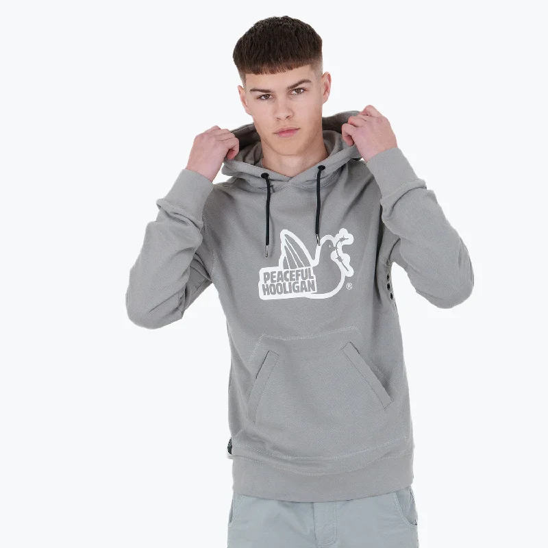 Men's Hoodies with Adjustable SleevesOutline Hoodie Chiseled Stone