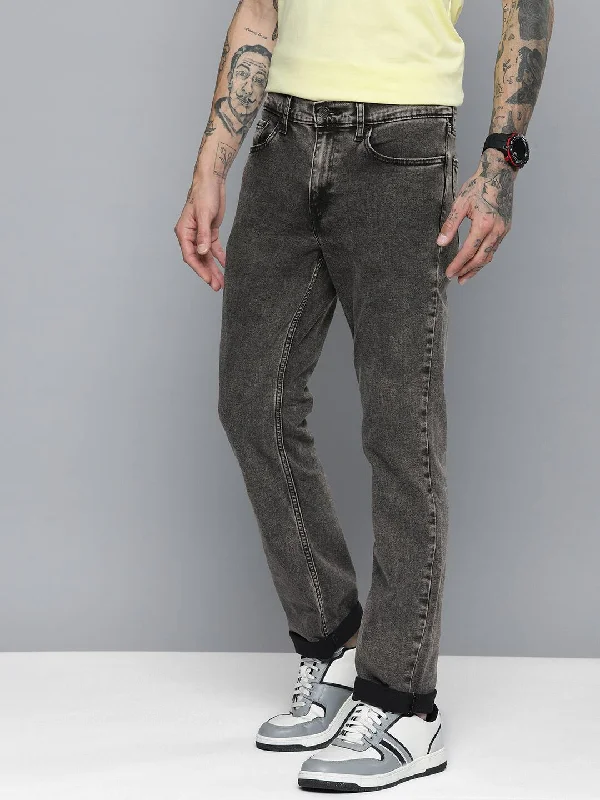 Men's Jeans with a Distressed LookMen's 511 Black Slim Fit Jeans