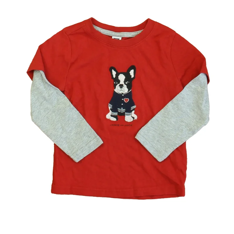 Lightweight Men's Linen ShirtsJanie and Jack Boys Red | Gray Dog Long Sleeve T-Shirt Lightweight Men's Linen ShirtsJanie and Jack Boys Red | Gray Dog Long Sleeve T-Shirt