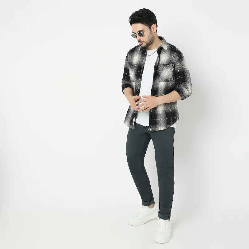 Men's Moisture-Wicking Shirts for All-Day ComfortLumberjack™ Shirt - Checkered - Regular Fit Shirt Men's Moisture-Wicking Shirts for All-Day ComfortLumberjack™ Shirt - Checkered - Regular Fit Shirt