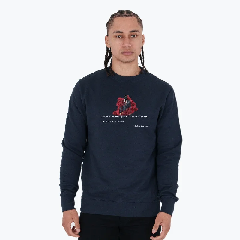 Men's Hoodies for StreetwearClough Sweatshirt Navy
