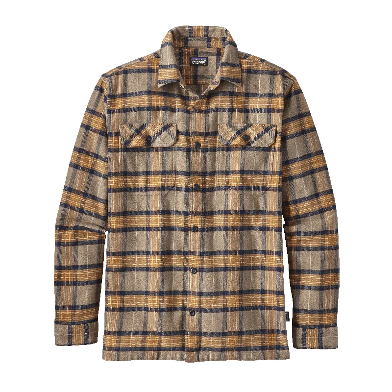 Men's Easy-Care Shirts for Busy LifestylesMen's Long-Sleeved Fjord Flannel Shirt