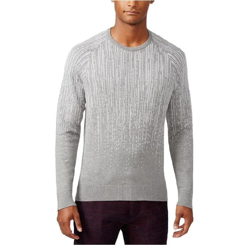 Men's Sweaters with Pleated DesignsI-N-C Mens Star Fall Pullover Sweater