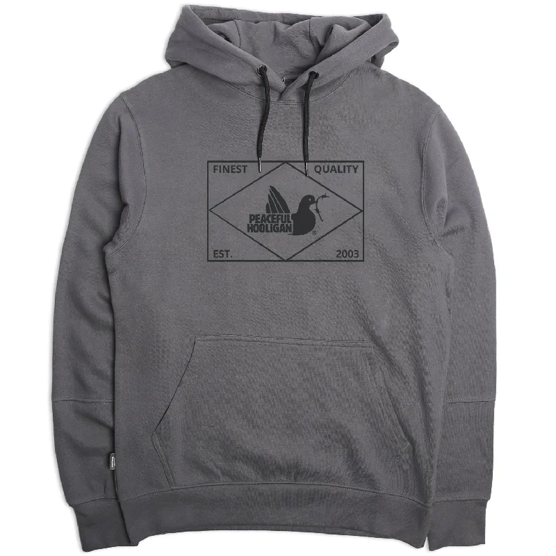 Men's Hoodies for LoungingMatch Hoodie Dark Grey